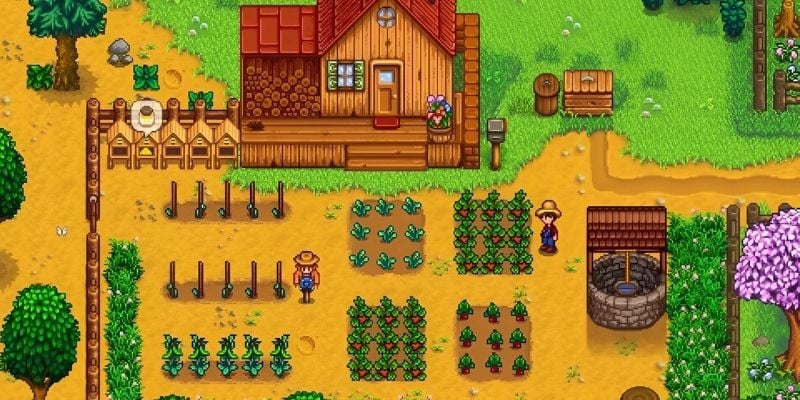 Stardew Valley là game nông trại pixel art thư giãn và cuốn hút
