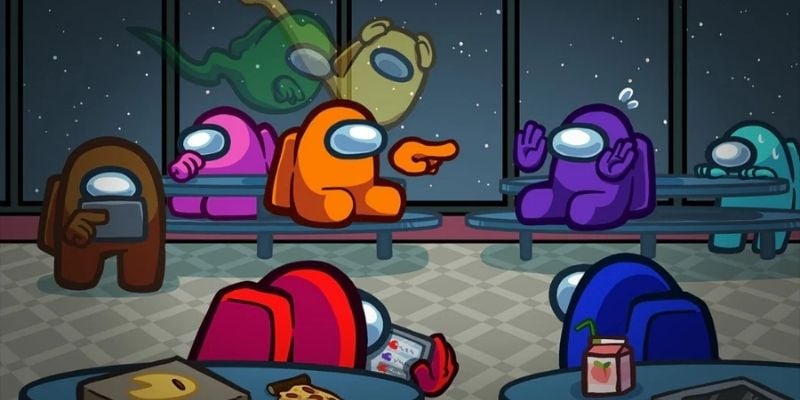 Among Us là game suy luận xã hội vui nhộn, nơi bạn phải hoàn thành nhiệm vụ và tìm ra kẻ giả mạo