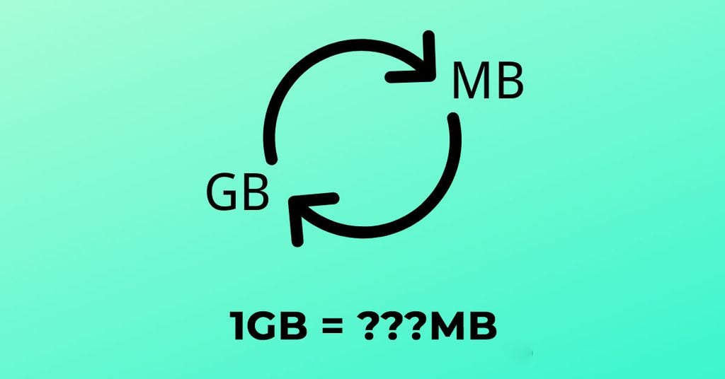 GEARVN - 1GB bằng bao nhiêu MB?