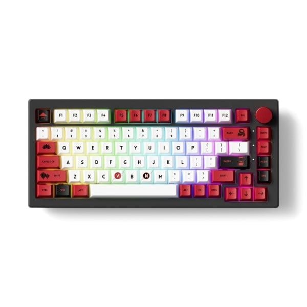 GEARVN - Bàn phím AKKO 5075B Plus Black World Tour VIET NAM