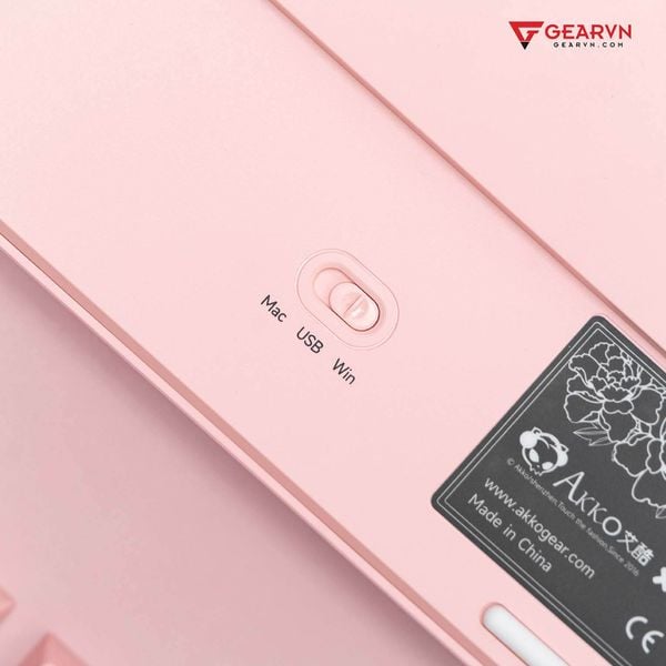 GEARVN - Bàn phím AKKO 5108B Plus Demon Slayer Kamado Nezuko