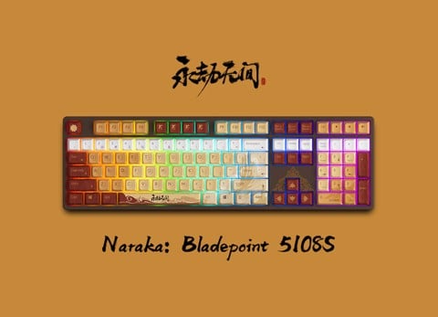 GEARVN - Bàn phím AKKO 5108S Naraka Blade Point Akko Cs Silver Switch