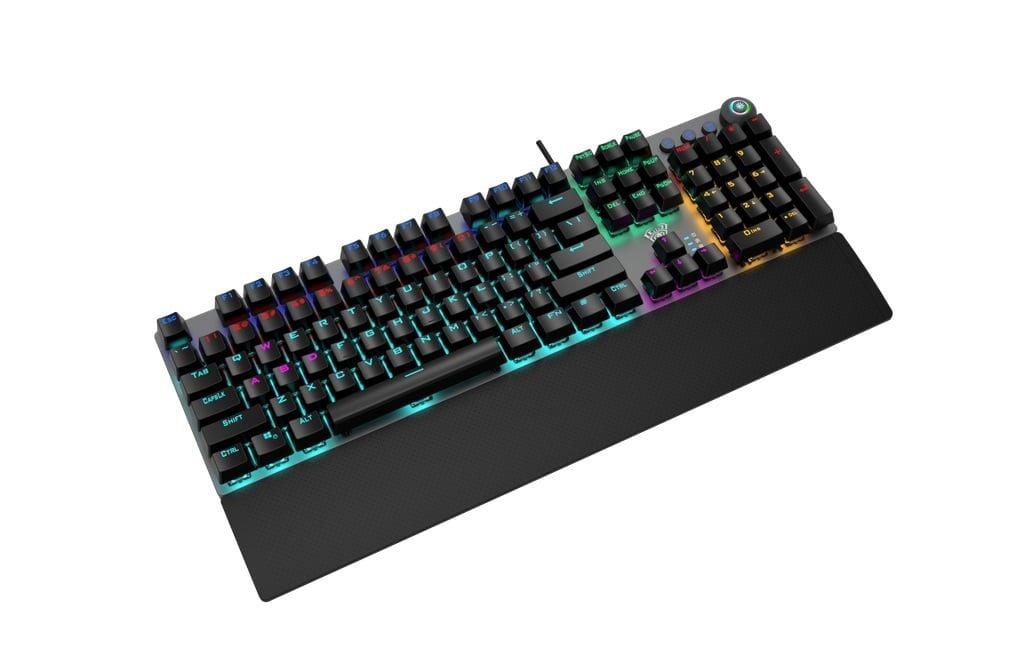 GEARVN - Bàn phím AULA F2058 có dây (Đen Red switch) F205802