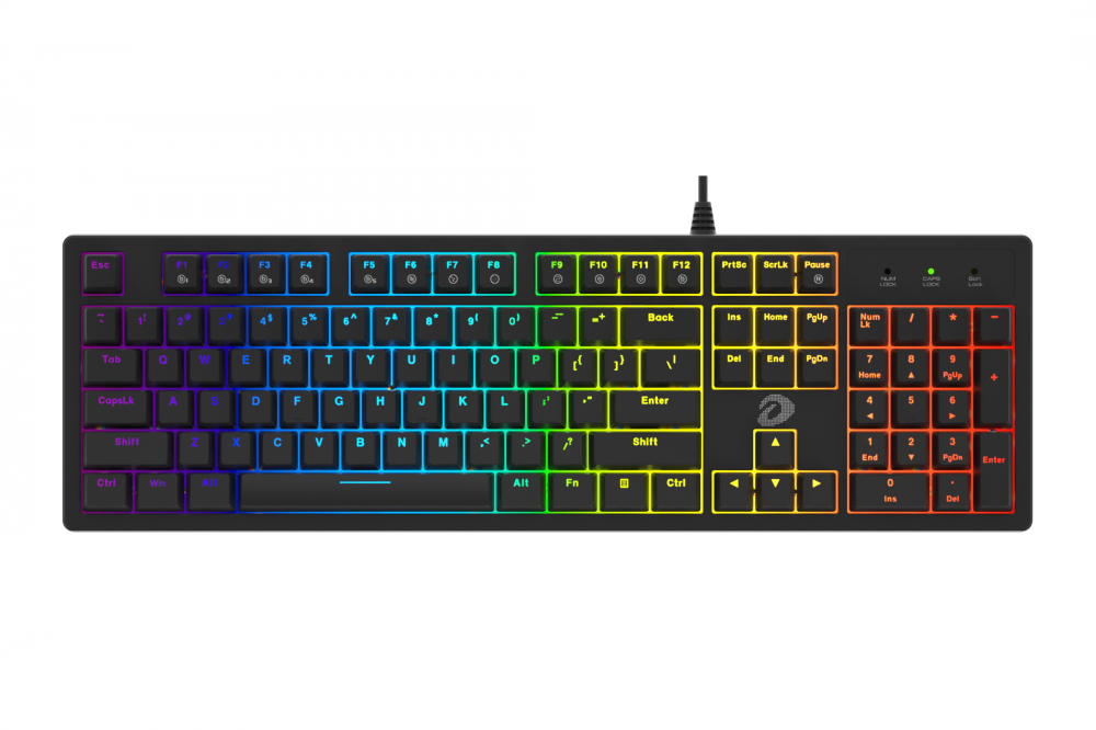 GEARVN Bàn phím DareU EK1280SV2 RGB Brown Switch