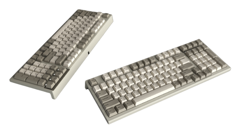 GEARVN - Bàn phím FL-Esports FL980CPS Retro Grey Kailh Box Red