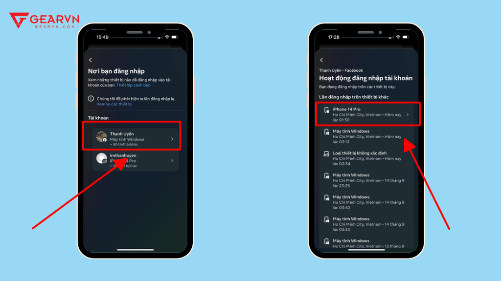 GEARVN - Thoát tài khoản Messenger trên iPhone qua ứng dụng