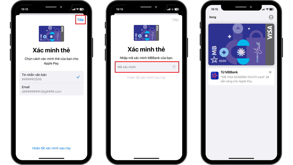 GEARVN - Cách thêm tài khoản ngân hàng sử dụng Apple Pay