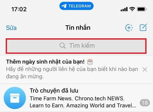 GEARVN - Cách tìm nhóm trên Telegram