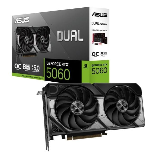 GEARVN - Card màn hình Asus GeForce RTX 5060 DUAL OC 8GB