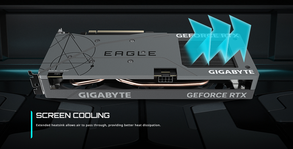 GEARVN Card màn hình GIGABYTE GeForce RTX 4060 EAGLE OC 8G