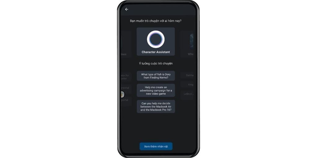 GEARVN - Cách sử dụng Character.AI trên smartphone Android