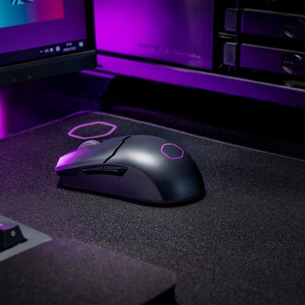 GEARVN - Chuột CoolerMaster MM712 Black Matte