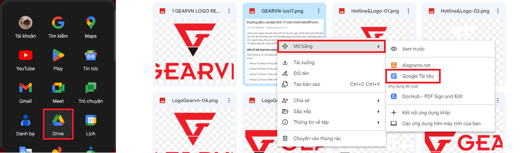 GEARVN - Copy chữ trong ảnh trên PC, laptop bằng Google Drive