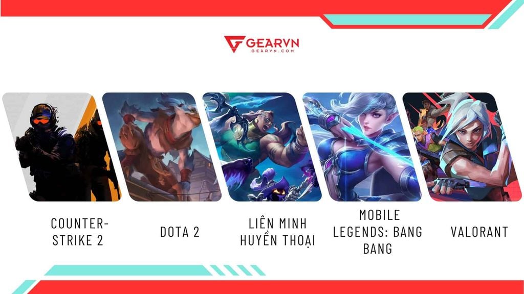 Danh sách đề cử game eSport hay nhất - GEARVN