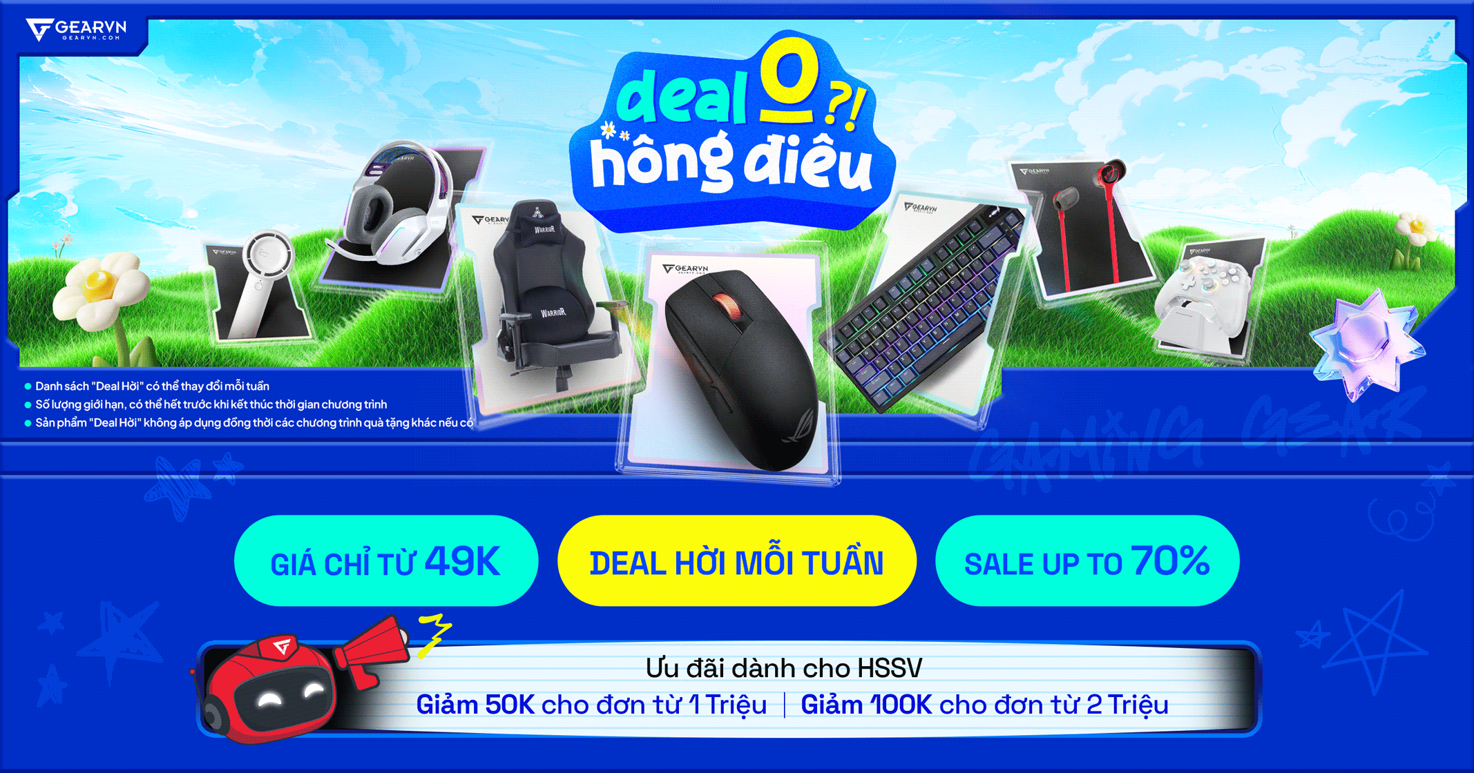 Gaming Gear Deal sốc