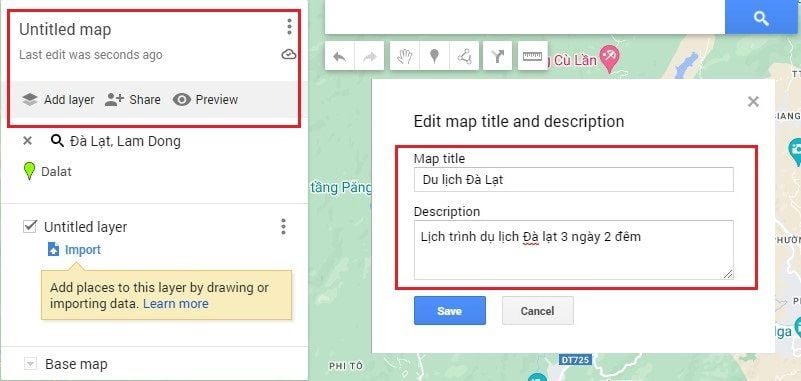 Google My Maps là gì? Hướng dẫn lên lịch trình bằng Google My Maps ...