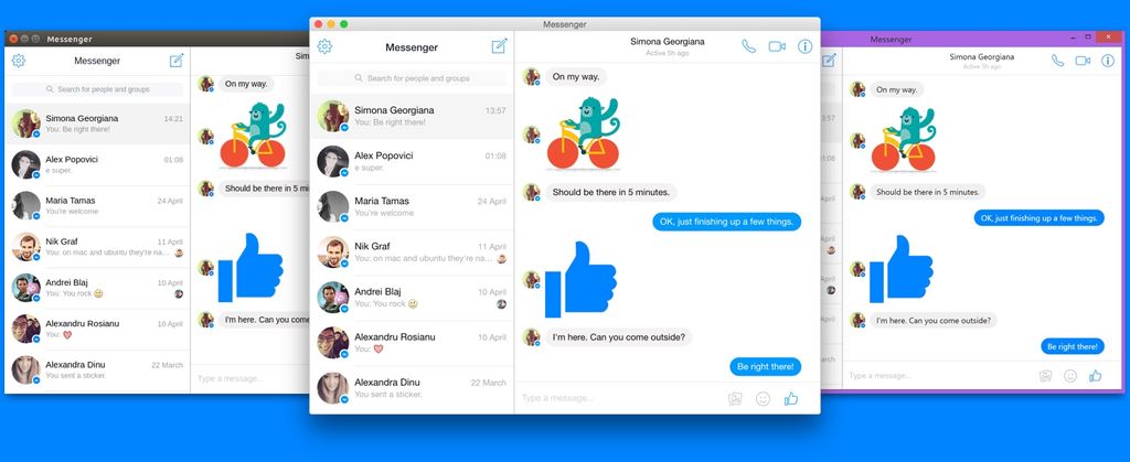 GEARVN - Tính năng trên Messenger PC