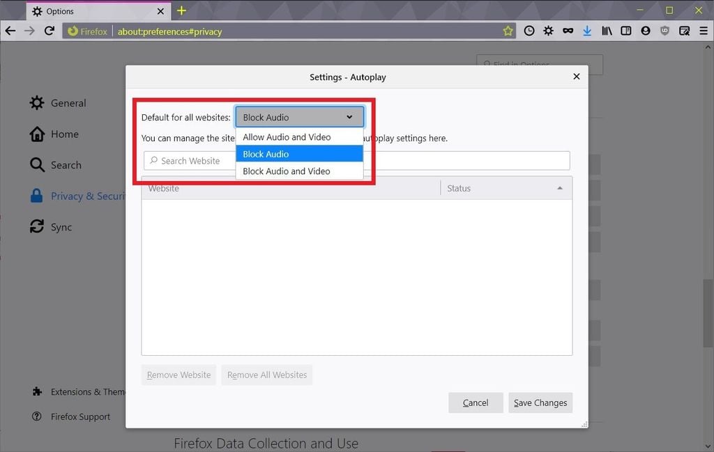 Hướng dẫn tắt âm thanh tự động phát trên Chrome và Firefox- GEARVN