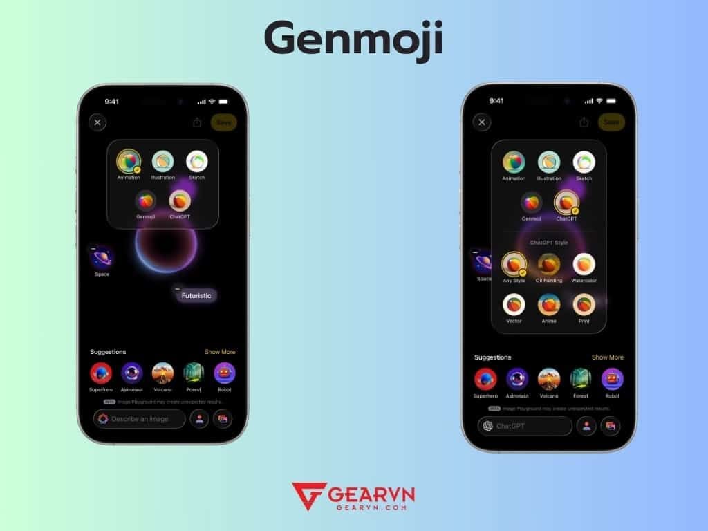 Ứng dụng Apple Intelligence vào iOS 26 - GEARVN