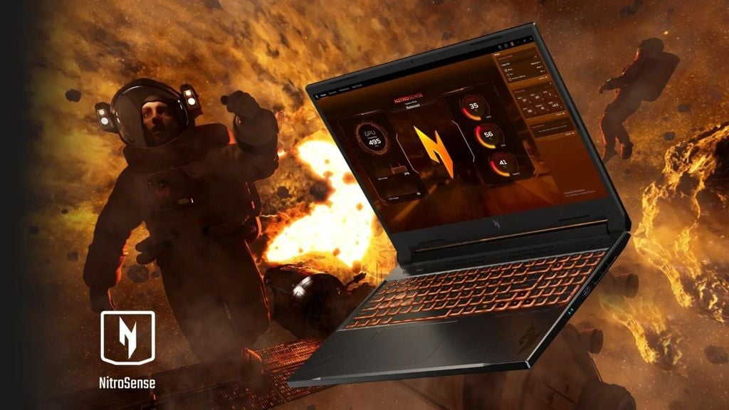 GEARVN - Laptop gaming Acer Nitro V ANV16 41 R6NA