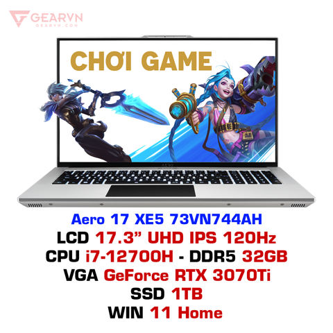 GEARVN - Laptop Gigabyte Aero 17 XE5 73VN744AH