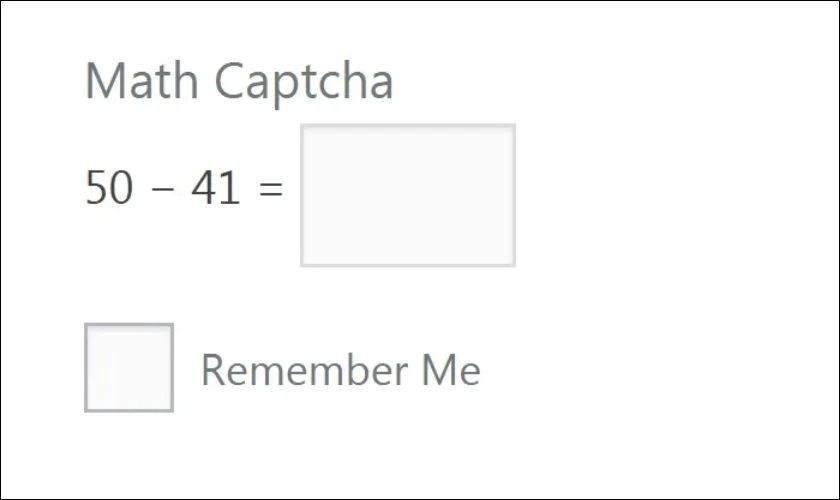 GEARVN - Mã CAPTCHA toán học