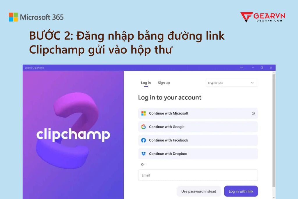 GEARVN - HƯỚNG DẪN TẠO TÀI KHOẢN CLIPCHAMP