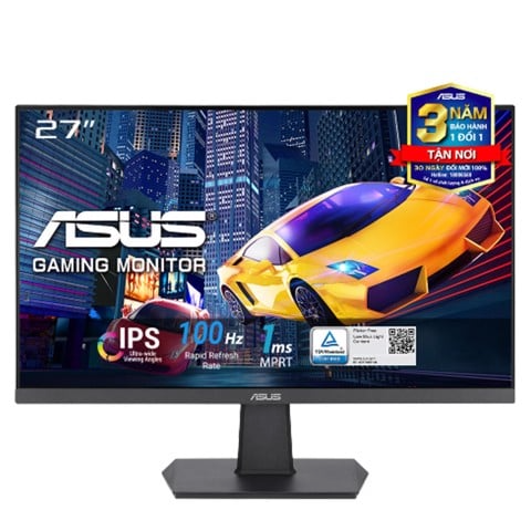 GEARVN - Màn hình ASUS VA27EHF 27“ IPS 100Hz viền mỏng