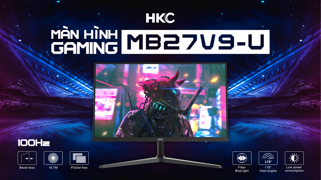 GEARVN Màn hình HKC MB27V9-U 27