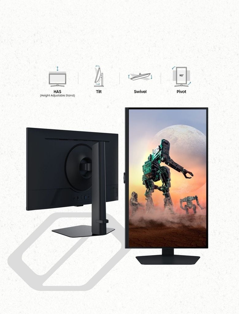 GEARVn- Màn hình Samsung LS27DG502 27“ IPS 2K 180Hz chuyên game