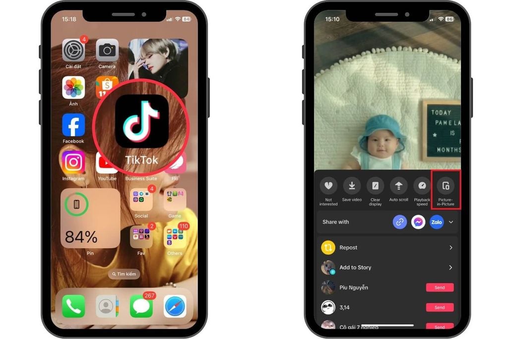 GEARVN - Cách sử dụng tính năng Picture in Picture trên TikTok