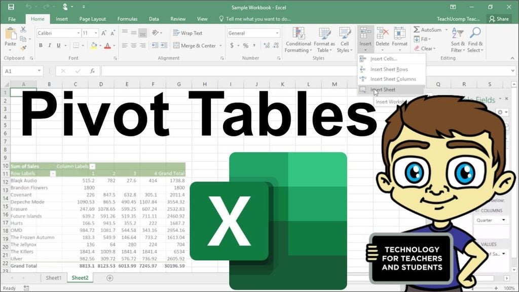 GEARVN - Pivot Table là gì? Cách sử dụng Pivot Table để thống kê dữ liệu