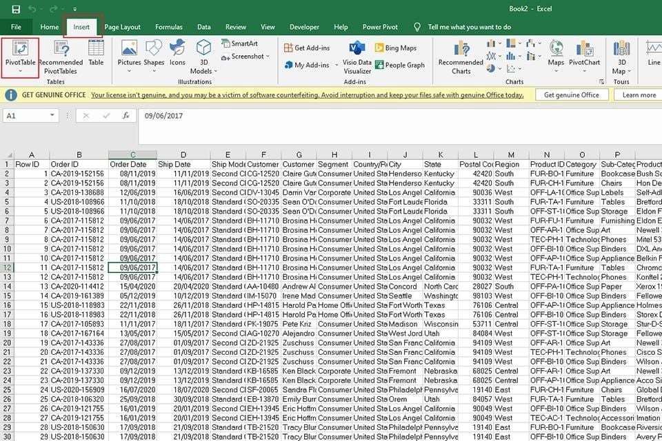 GEARVN - Pivot Table là gì? Cách sử dụng Pivot Table để thống kê dữ liệu