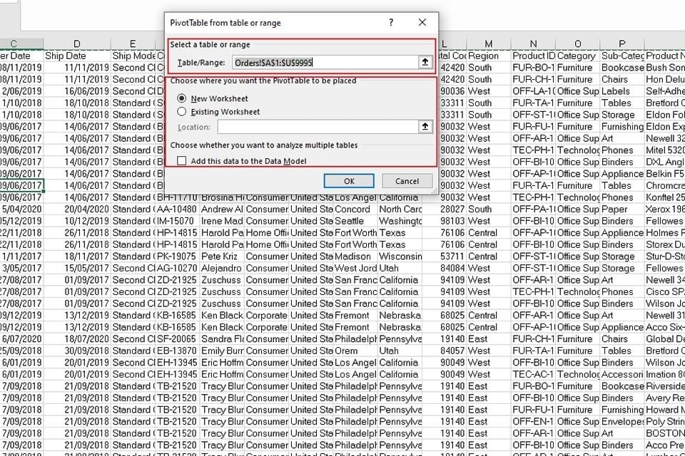 GEARVN - Pivot Table là gì? Cách sử dụng Pivot Table để thống kê dữ liệu