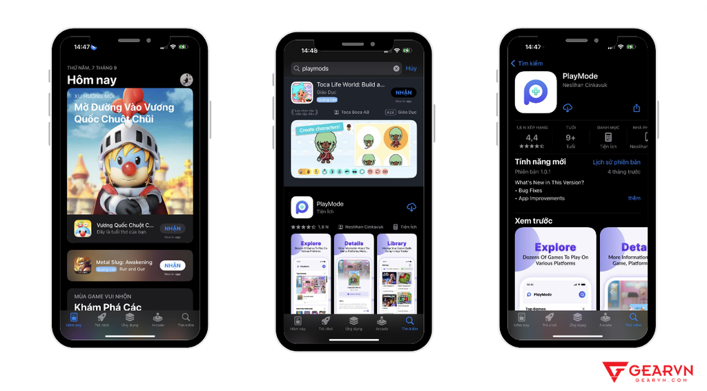 GEARVN - Hướng dẫn tải Playmods iOS
