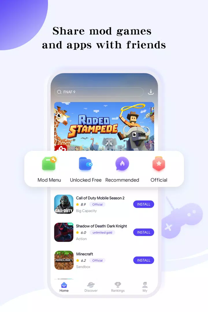 GEARVN - Chia sẻ game mod với bạn bè trên Playmods