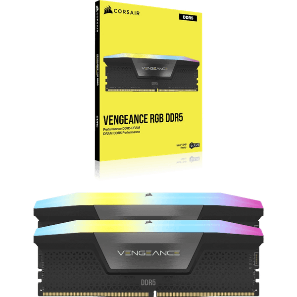 Ram Corsair Vengeance RGB 32GB (2x16GB) 5200 DDR5 Black