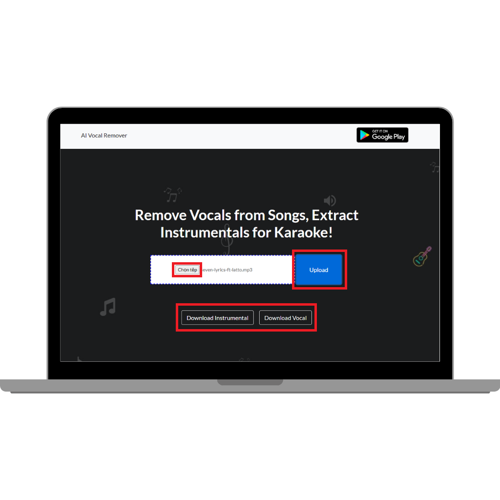 GEARVN - Tách nhạc và lời bằng AI Vocal Remover