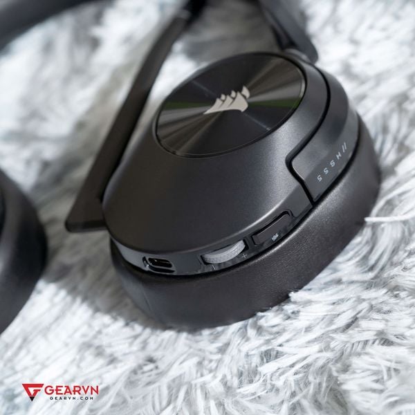 GEARVN - Tai nghe Corsair HS55 Wireless Core Black (CA-9011290-AP)