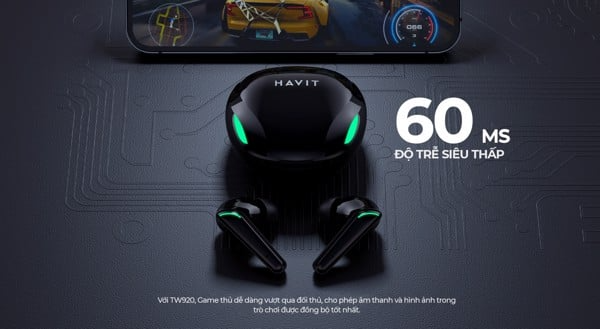Tai nghe gaming Havit TW920 True Wireless