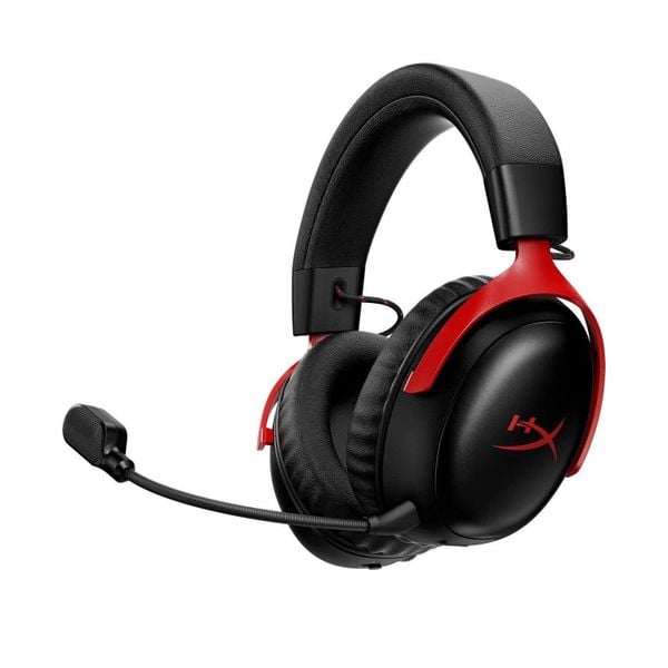 GEARVN - Tai nghe HP HyperX Cloud III S Wireless Black Red