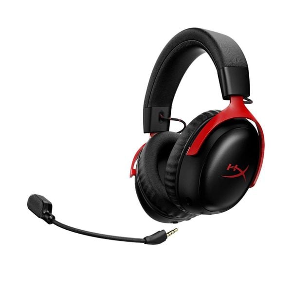 GEARVN - Tai nghe HP HyperX Cloud III S Wireless Black Red