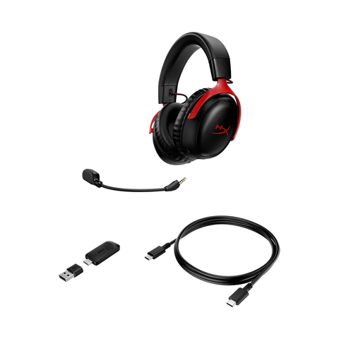 Tai nghe HP HyperX Cloud III Wireless Red