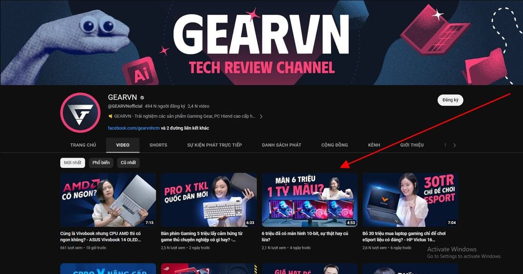 GEARVN - Thumbnail Youtube là gì?