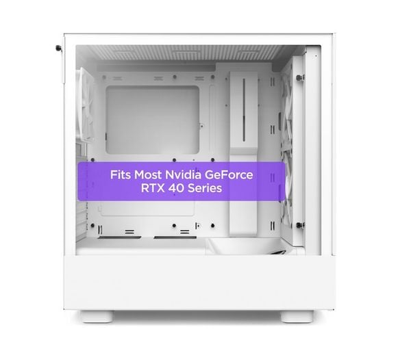 GEARVN - Vỏ máy tính NZXT H5 Flow White RGB