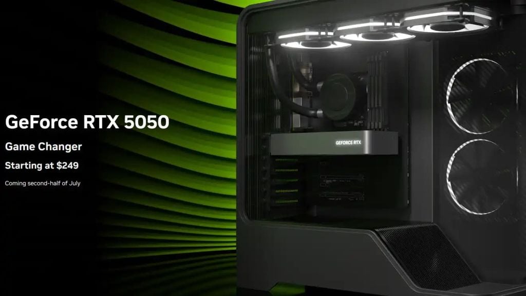 GeForce RTX 5050 ra mắt