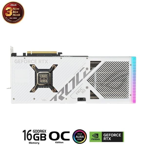 Card màn hình ASUS ROG Strix GeForce RTX 4080 SUPER 16GB GDDR6X White OC Edition
