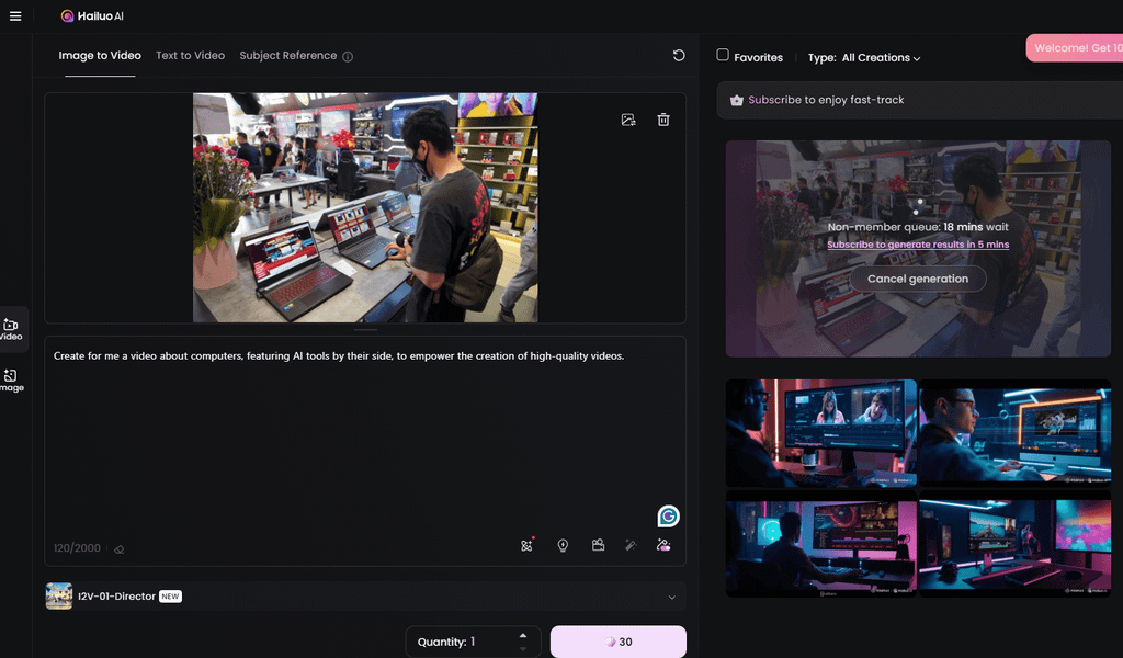 hailuo ai video pc