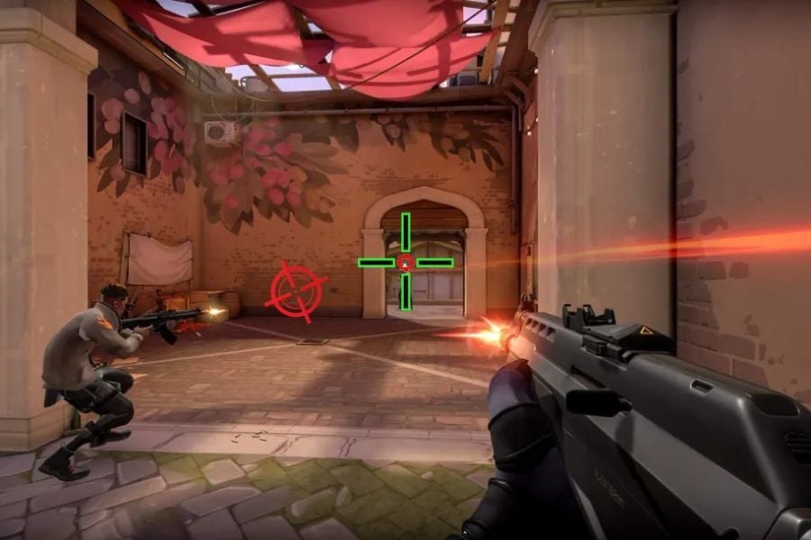 GEARVN - Crosshair Valorant là gì? Cách chỉnh tâm ngắm Crosshairs trong game