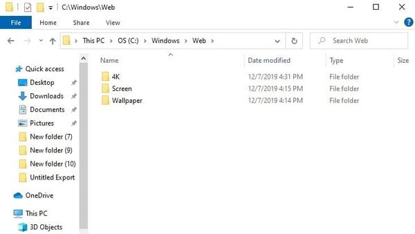 Vì hình nền mặc định của Windows 10 rất đẹp, đây là cách bạn tìm thấy chúng